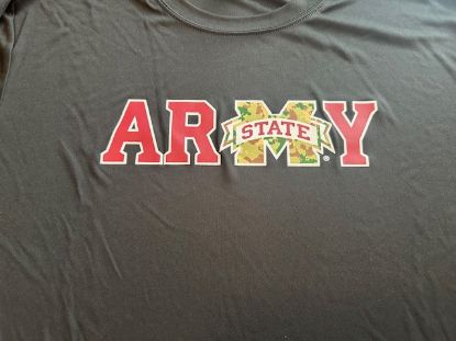 Picture of MSU ARMY ROTC Shirt (Black, Dry Fit)